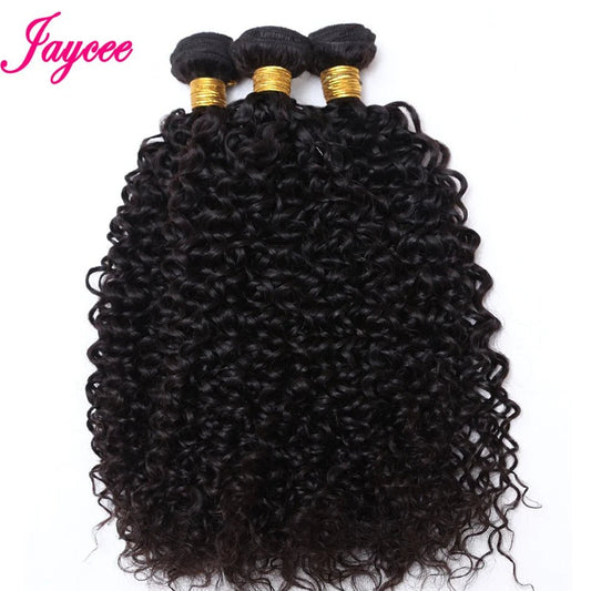 12A Brazilian Wet and Wavy Bundles Virgin Human Hair Weave 4 Bundle Deals Afro Kinky Curly Hair Extension Cheveux Humain Bundles - SAKLIC