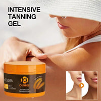 150g Intensive Tanning Gel Tanning Cream Sun Tanner Oil Self Solarium Cream Body Face Bronzer Self Tanners Lotion Cream - SAKLIC