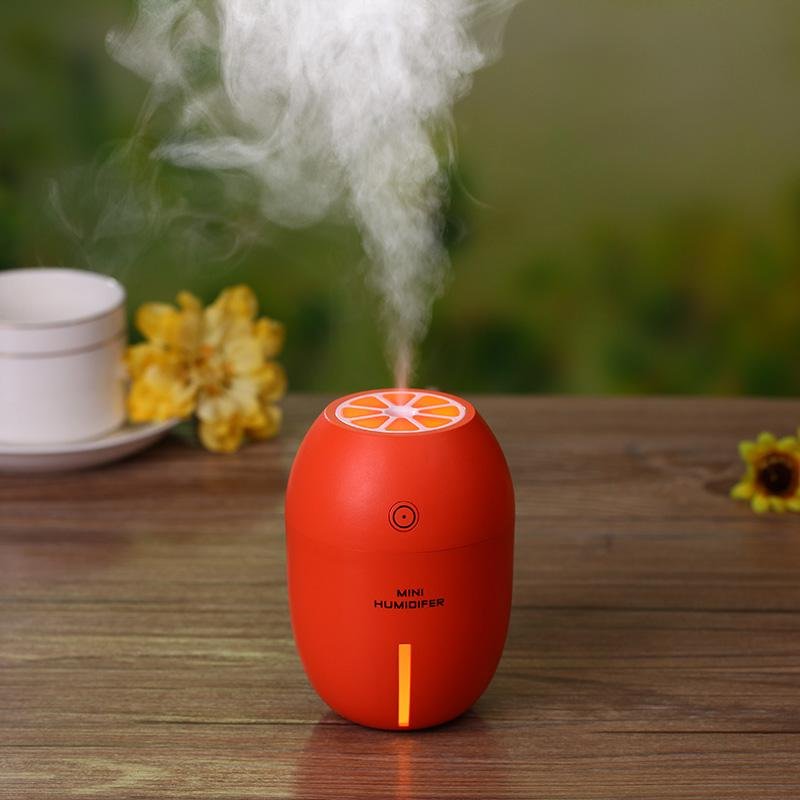 180ml Air Humidfier USB Air Purifier Freshener with LED Lamp Aromatherapy Diffuser Mist Maker for Home Auto Mini Car Humidifiers - SAKLIC