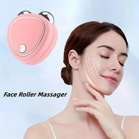 1pc Facial Device - Facial Carving Tool, 3D Facial Massage Roller, Facial Massage Machine To Instantly Care Your Skin And Achiev - SAKLIC