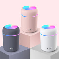 2021 Home Small USB Diffuser Humidifiers Mini Nebulizer Aromatherapy Car Essential Oil Aroma Diffusers - SAKLIC