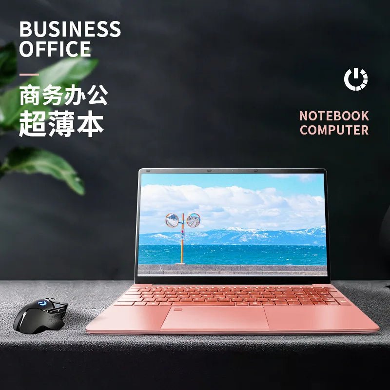 2022 hot selling XU156 Slim Laptop 15.6 inch LPDDR4 6G/12G high quality gaming office Computer Laptop - SAKLIC