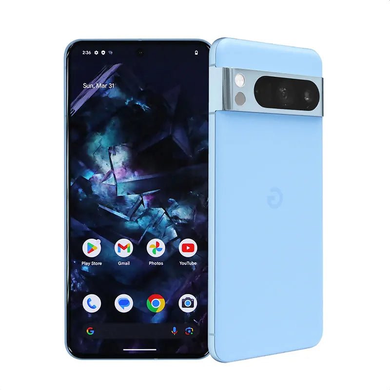 2023 New Google Pixel 8 Pro 5G Google Tensor G3 12GB 128GB 6.7" NFC Octa Core Android 14 IP68 dust/water resistant 50MP Cameras - SAKLIC