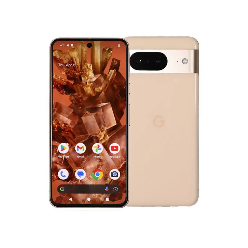 2023 New Original Google Pixel 8 5G Google Tensor G3 8GB RAM 128GB/256GB ROM With Advanced Pixel Camera - Obsidian, Hazel, Rose - SAKLIC