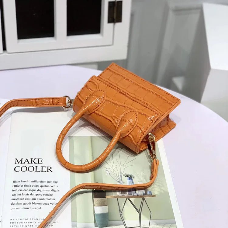 2024 Luxury Mini Women Patent Leather Handbags Ladies Small Shoulder Crossbody Hand Bags Purses and Handbags for Women Bags PU - SAKLIC