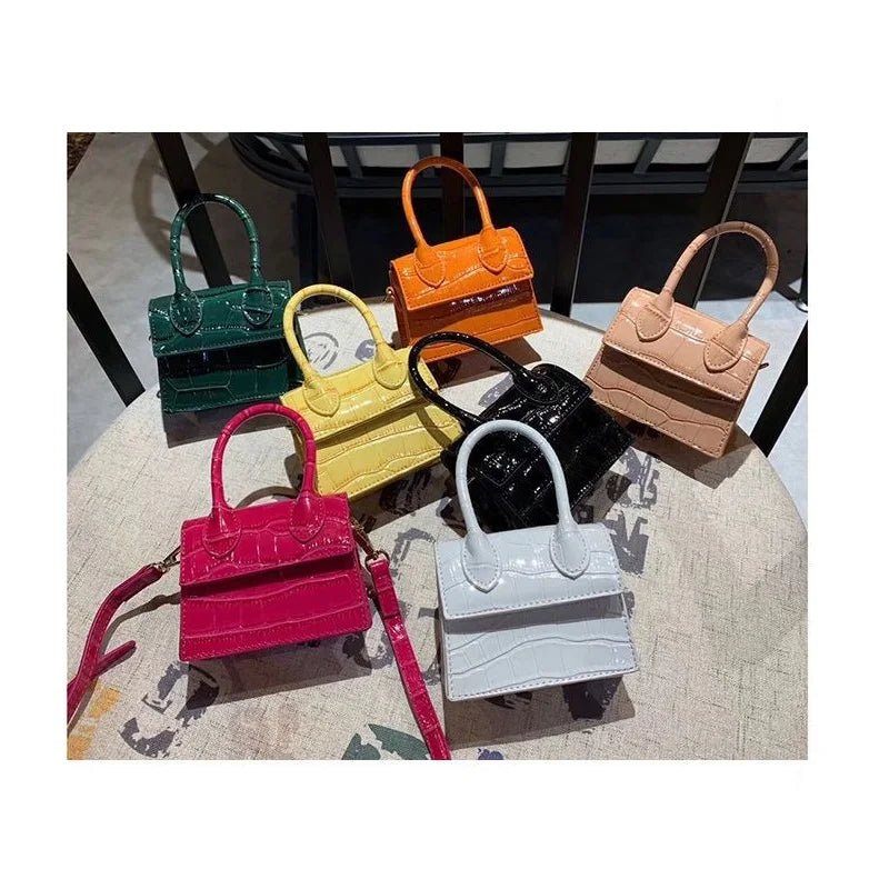 2024 Luxury Mini Women Patent Leather Handbags Ladies Small Shoulder Crossbody Hand Bags Purses and Handbags for Women Bags PU - SAKLIC