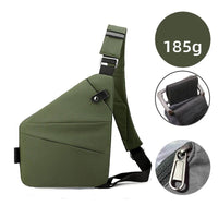 2024 New Anti Theft Travel Bags Nylon Slim Sling Bags Crossbody Chest Bags for Men Women - SAKLIC