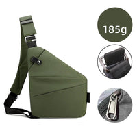 2024 New Anti Theft Travel Bags Nylon Slim Sling Bags Crossbody Chest Bags for Men Women - SAKLIC