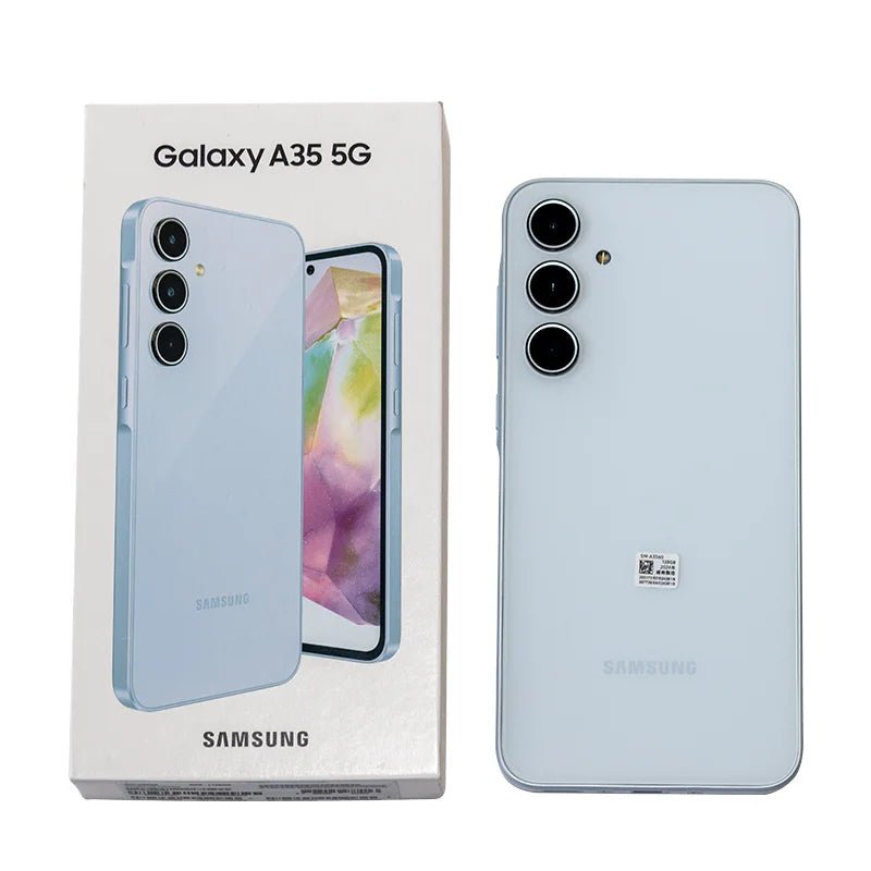 2024 New Samsung Galaxy A35 5G Smartphone 128GB/256GB Exynos 1380 Android 14 OS 6.6in 120Hz Super AMOLED Display 5000mAh Battery - SAKLIC