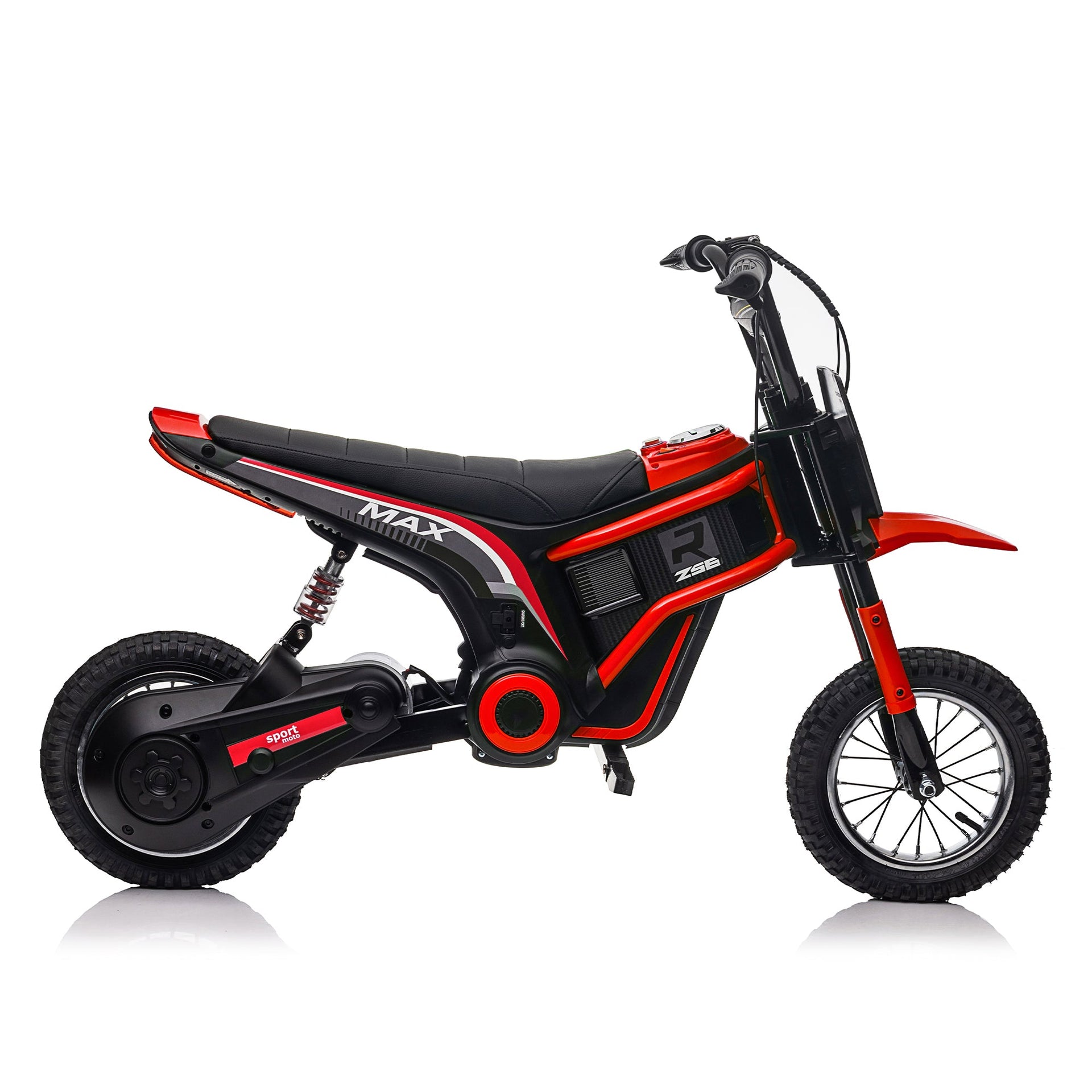 24V14ah children's riding 24V electric toy off - road motorcycle off - road vehicle XXL large speed up to 14.29MPH dual suspension m - SAKLIC