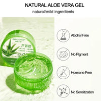 99% Aloe Vera Gel Moisturing Skin Face Cream Shrink Pores Day Cream Skincare Sleeping Mask Korean Skin Care Products - SAKLIC