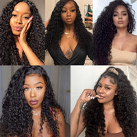 12A Water Wave Bundles 100% Raw Indian Virgin Human Hair Extensions 1 3 4 Bundles Wet and Wavy Human Hair Weave Cheveux Humain