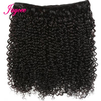 12A Pacotes de Cabelo Humano Virgem Ondulado e Molhado Brasileiro 4 Ofertas de Pacotes Cabelo Afro Kinky Curly Extensão Cheveux Humain Bundles