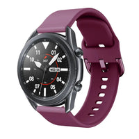 Pulseira de Silicone para Samsung Galaxy Watch 3 45mm 41mm 42mm 46mm Correia Desportiva Pulseiras Inteligentes Bracelete 20mm 22mm Pulseira de Relógio