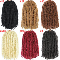 Extensions de cheveux en fausse locs boho distordues, tresses en crochet Butterfly Locs, locks dread pour femmes et filles