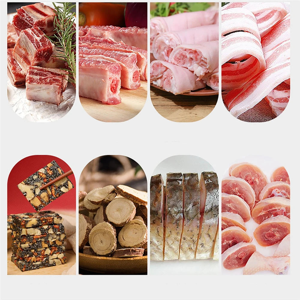 Outil de découpe de viande congelée manuel commercial, trancheuse à os, coupeuse de viande en acier inoxydable, hachoir à os d'agneau, coupeuse de viande pour poulet, canard, poisson