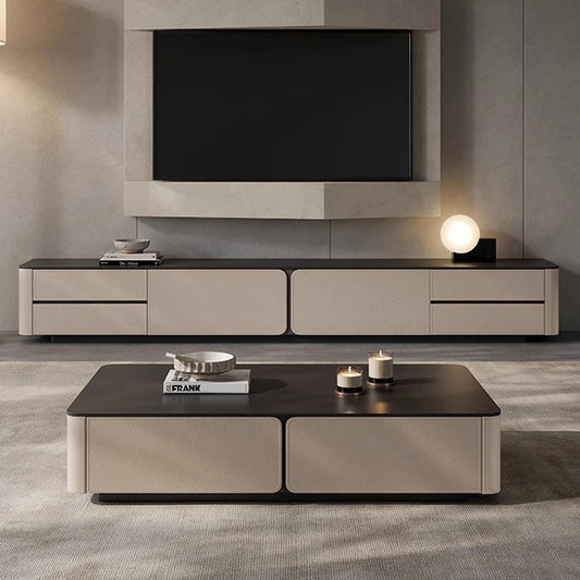 Suportes de TV Center Media Modernos para Sala de Estar Armazenamento de Piso Simples Mesa de TV para Quarto Móveis de Entretenimento Muebles Hogar Mobiliário Nórdico