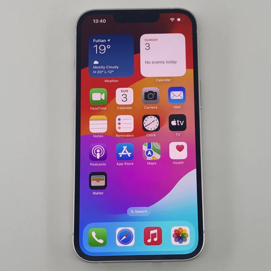 iPhone 13 128GB/256GB ROM Desbloqueado Chip A15 iOS 5G Smartphone Face ID Ecrã OLED de 6.1" telefone iphone13