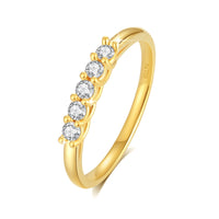 Vente en gros Bague en Or 18k 750 100% Réelle avec Certificat Bijoux en Moissanite K Or Européen pour Femmes Cadeau de Mariage de Luxe d'Été