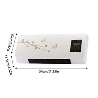 Portable Air Conditioner Overheat Protection Small Wall Air Conditioner Split Max Cold And Heat Air Conditioning Unit With Timer