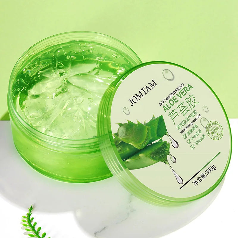 Crème pour le visage en gel d'Aloe Vera Traitement réparateur de l'acné Hydratant Hydratation Anti-rides Soin de la peau