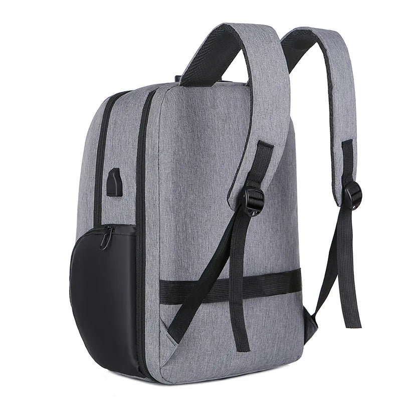 Sac à dos pour hommes de haute qualité, sac à dos urbain pour homme, sac à dos imperméable pour ordinateur portable à grande capacité, sac anti-vol avec port USB pour homme