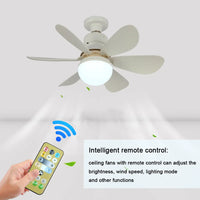 LED 30/40W Ceiling Fan Light E26/E27 Screw Head LED Fan Light Three Color Dimming For Living Room Study Home Use 85-265V