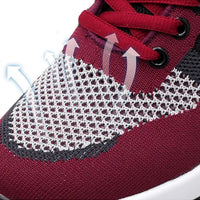 Baskets Femme Tenis Semelle Air Chaussures de Marche Respirantes Gym Course pour Femme Lacets Plateforme Chaussures de Sport Tenis Féminin