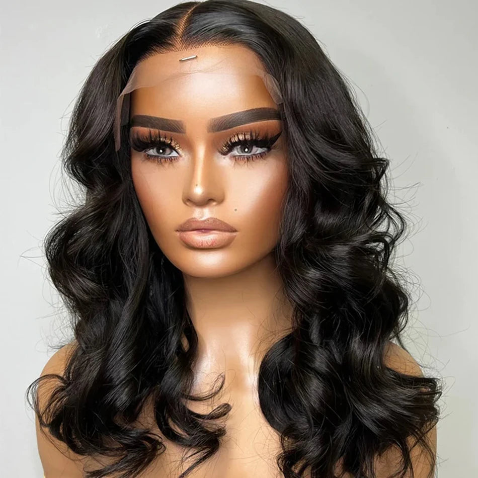 Body Wave Bob Wig Peruvian Body Wave Lace Front Human Hair Wigs Natural Color Lace Frontal Wigs Perruques Cheveux Humain Tuneful