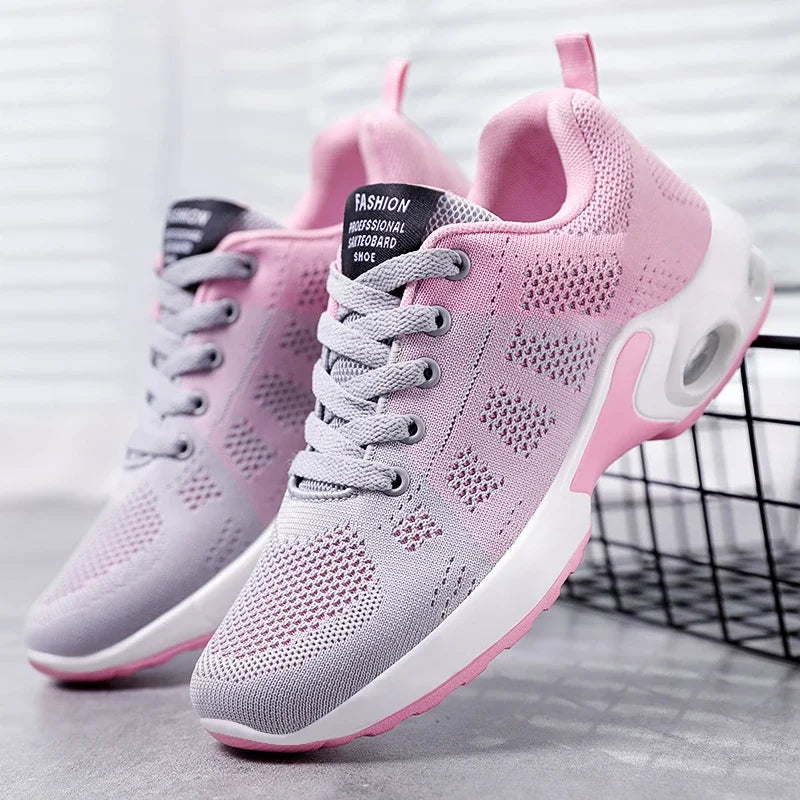 Women Running Shoes Breathable Casual Shoes Woman Outdoor Light Weight Sports Shoes Casual Walking Platform Sneakers for Wamen