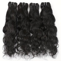 12A Onda Natural Brasileira Molhada e Ondulada Pacotes 100% Cabelo Humano Virgem Extensões Pacotes de 4 Ofertas Cabelo Humano Pacotes