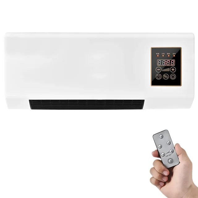 Wall Mounted Air Conditioner Mini Cooling and Heating Air Conditioner with Remote Control for Bedroom Living Room 220V