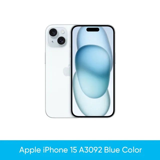 Apple iPhone 15 A3092 iOS 17 Apple A16 Bionic Super Retina XDR OLED Display IP68 dust/water resistant Dual SIM 100% New Original - SAKLIC