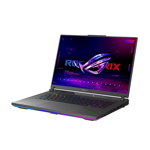 ASUS ROG Strix G16 (2024) Gaming Laptop, 16” 16:10 FHD+ 165Hz, GeForce RTX 4070, Intel Core i9 - 14900HX, 32GB DDR5, 1TB PCIe SSD, Wi - Fi 6E, Windows 11, G614JIR - AS91 - CA - SAKLIC