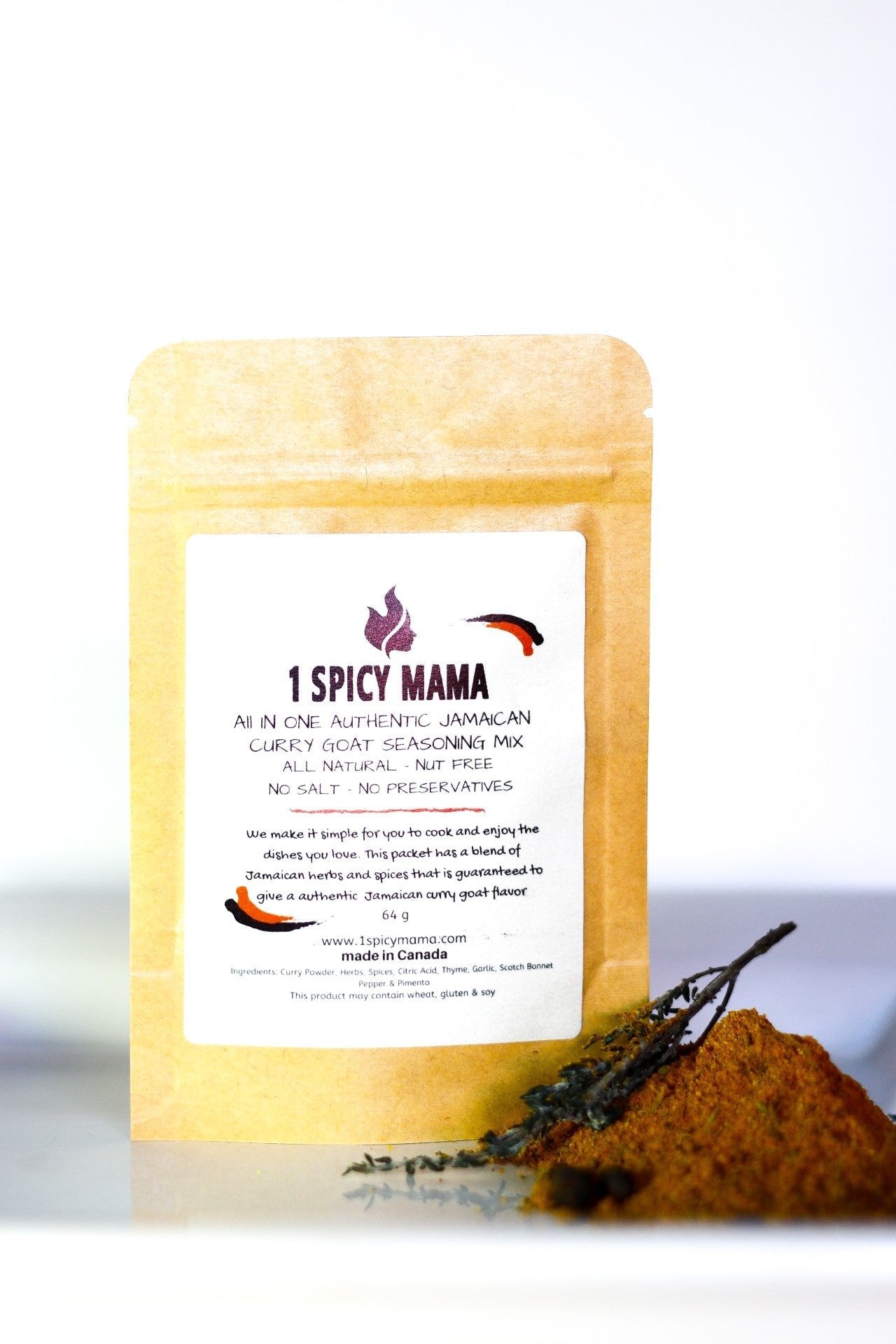 Authentic Jamaican Curry Goat Seasoning - Bring the Flavors of Jamaica to Your Kitchen - SAKLIC