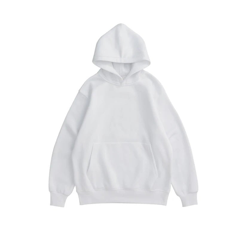 Autumn and winter wholesale plain blank 350 grams oversize pullover men's winter fleece hoodie fleece hooded sweater - SAKLIC