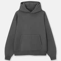 Autumn and winter wholesale plain blank 350 grams oversize pullover men's winter fleece hoodie fleece hooded sweater - SAKLIC