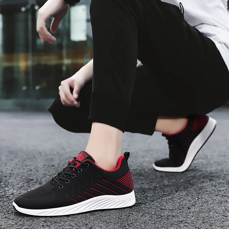 B603 Men Sneakers Sports shoes For Men casual shoes Breathable and comfortable men's running shoes - SAKLIC