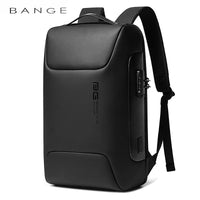 BANGE New Anti Thief Backpack Fits for 15.6 inch Laptop Backpack Multifunctional Backpack WaterProof for Business Shoulder Bags - SAKLIC