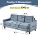 Couch Comfortable Sectional Couches and Sofas for Living Room Bedroom Office Small Space. - SAKLIC