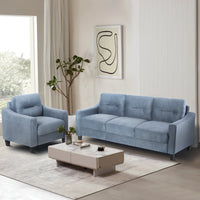 Couch Comfortable Sectional Couches and Sofas for Living Room Bedroom Office Small Space. - SAKLIC