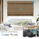 Deyi Zigbee Wifi Smart Window Automatic Bamboo Blinds Google Home Alexa Roller Blinds Shades - SAKLIC