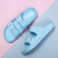 Dropshipping 2023 summer couple Birken Slippers man Size 36 - 45 side slippers woman Popular outdoor beach sandals - SAKLIC