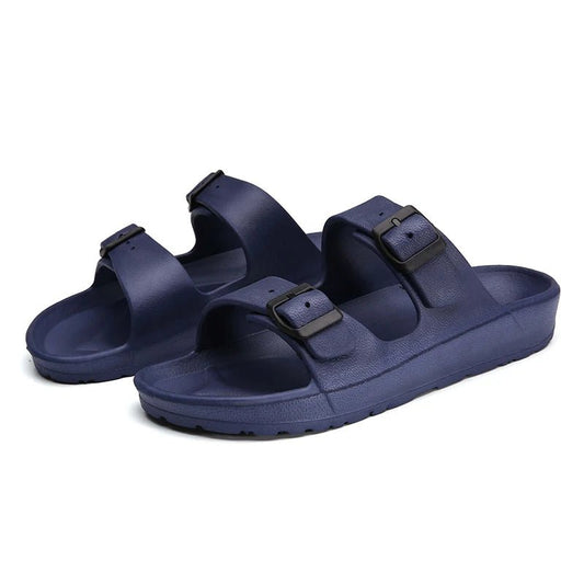 Dropshipping 2023 summer couple Birken Slippers man Size 36 - 45 side slippers woman Popular outdoor beach sandals - SAKLIC