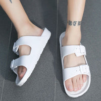 Dropshipping 2023 summer couple Birken Slippers man Size 36 - 45 side slippers woman Popular outdoor beach sandals - SAKLIC