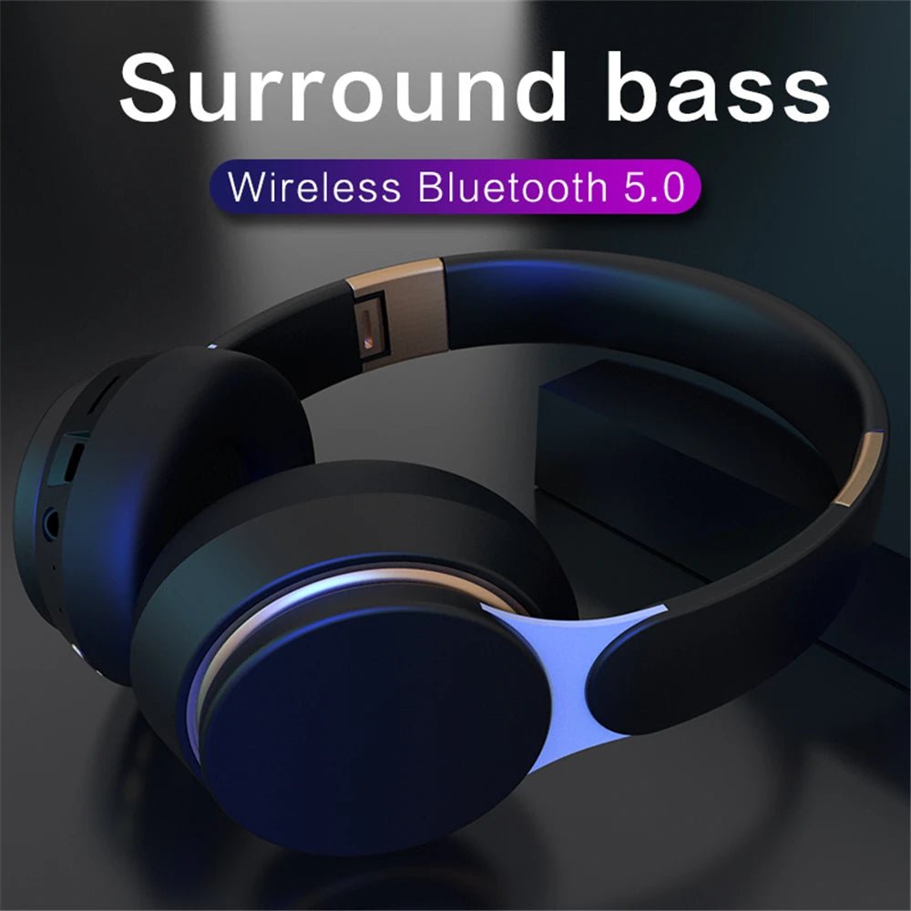 factory wholesale deep bass stereo bt on - ear wireless headphones - SAKLIC