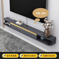 Floor Luxury Tv Stand Wall Wood Leg Living Room Modern European Tv Table Partitions Display Storage Meuble Tv Salon Furniture - SAKLIC