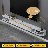 Floor Luxury Tv Stand Wall Wood Leg Living Room Modern European Tv Table Partitions Display Storage Meuble Tv Salon Furniture - SAKLIC