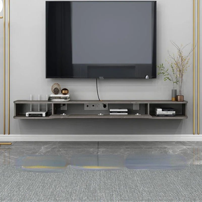 Floor Luxury Tv Stand Wall Wood Leg Living Room Modern European Tv Table Partitions Display Storage Meuble Tv Salon Furniture - SAKLIC