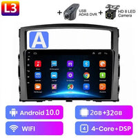 For Mitsubishi Pajero 4 V80 V90 2006 - 2014 Car Radio Multimedia Video Player Navigation GPS No 2din 2 din carplay Android auto - SAKLIC